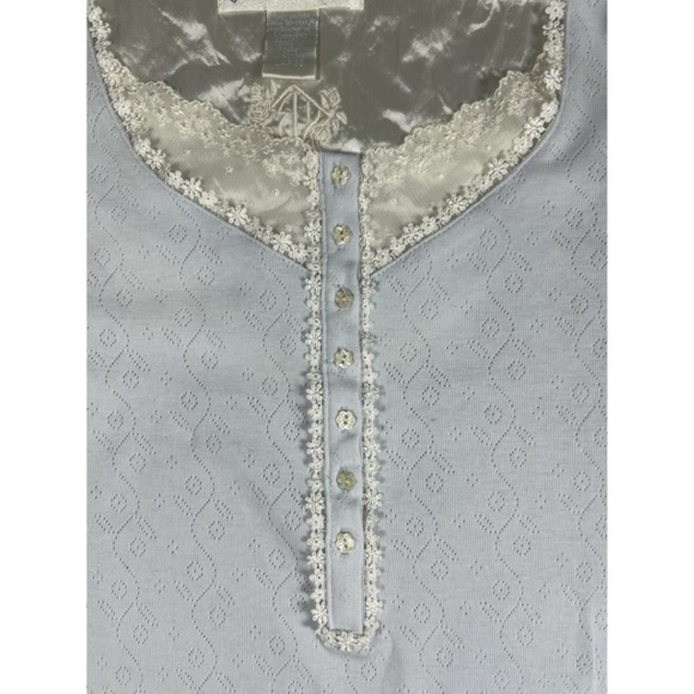 Eileen West Nightgown Size Large Cotton - Picture 11 of 13